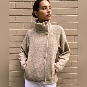 The Group by Babaton | Aritzia | Meadow Jacket | Neutral Tan | Wool | Size XS